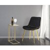 Mauro Ferretti table basse 40,5x25,5x60 cm or