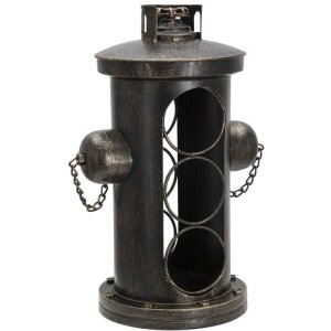 Mauro Ferretti porte-bouteilles industrie 35x25x50 cm foncé