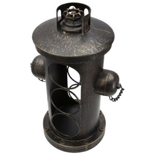 Mauro Ferretti porte-bouteilles industrie 35x25x50 cm foncé