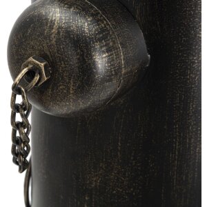 Mauro Ferretti porte-bouteilles industrie 35x25x50 cm foncé