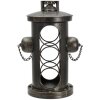 Mauro Ferretti porte-bouteilles industrie 35x25x50 cm foncé