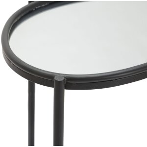 Mauro Ferretti table dappoint Maycos 53,3x36,8x58,4 cm noir