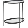 Mauro Ferretti table dappoint Maycos 53,3x36,8x58,4 cm noir