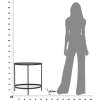 Mauro Ferretti table dappoint Maycos 53,3x36,8x58,4 cm noir