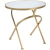 Mauro Ferretti table dappoint Glam Mat Ø 50,5x50 cm or