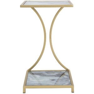 Mauro Ferretti table dappoint Glam Ebene 40x35x60 cm or