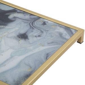 Mauro Ferretti table dappoint Glam Ebene 40x35x60 cm or