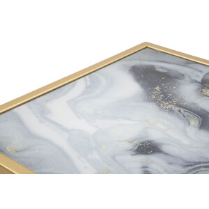 Mauro Ferretti table dappoint Glam Ebene 40x35x60 cm or