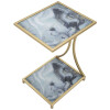 Mauro Ferretti table dappoint Glam Ebene 40x35x60 cm or