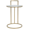 Mauro Ferretti table dappoint Glam Sofy Ø 38x61 cm or