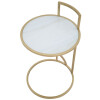 Mauro Ferretti table dappoint Glam Sofy Ø 38x61 cm or