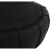 Mauro Ferretti tabouret fleur Ø 40x44 cm noir or