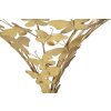 Mauro Ferretti table de nuit murale papillons 44,5x24,5x34,5 cm or