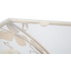 Mauro Ferretti table de nuit murale papillons 44,5x24,5x34,5 cm or