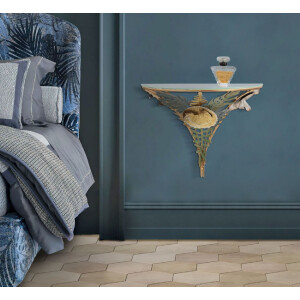 Mauro Ferretti table de nuit murale Amaz 44,5x24,5x34,5 cm multicolore