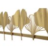 Mauro Ferretti portemanteau mural 7 feuilles 66,2x6x26,3 cm or