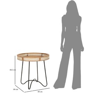 Mauro Ferretti table dappoint Fuji Ø 60x60,5 cm multicolore