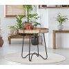 Mauro Ferretti table dappoint Fuji Ø 60x60,5 cm multicolore