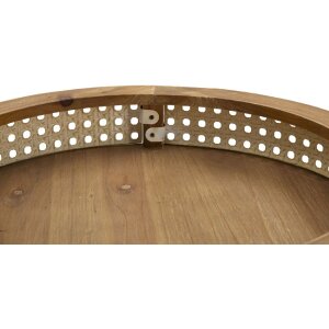 Mauro Ferretti table dappoint Fuji Ø 40x60 cm multicolore