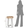 Mauro Ferretti table dappoint Fuji Ø 40x60 cm multicolore