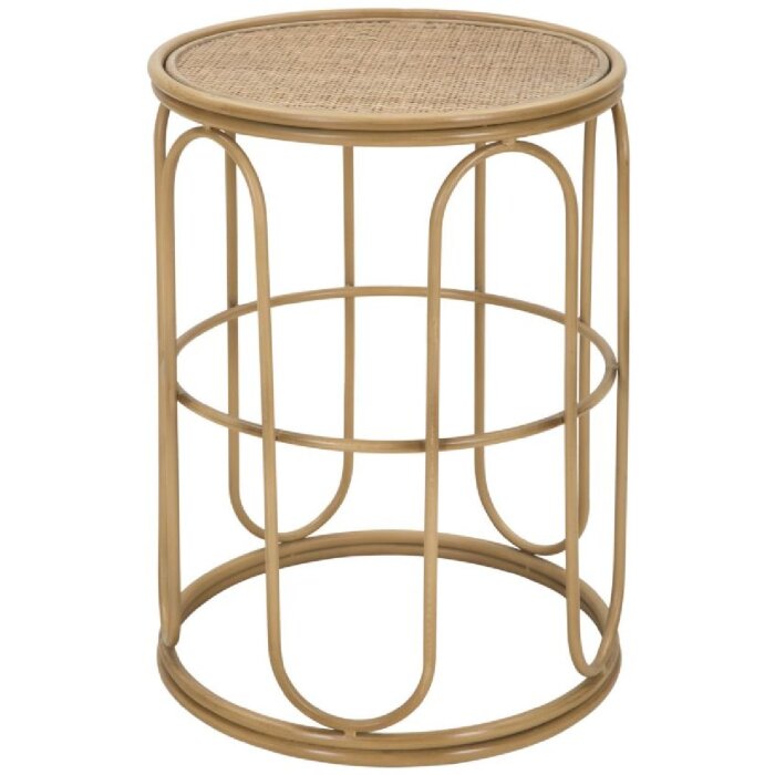Mauro Ferretti table dappoint Samui Ø 40x55 cm naturel