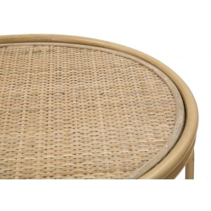 Mauro Ferretti table dappoint Samui Ø 40x55 cm naturel