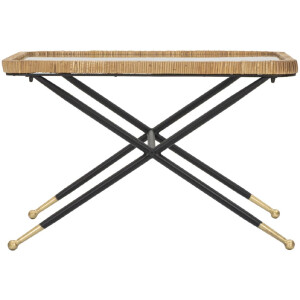 Mauro Ferretti table basse Saint Barth 70x50x45 cm noir...