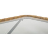 Mauro Ferretti table basse Saint Barth 70x50x45 cm noir marron