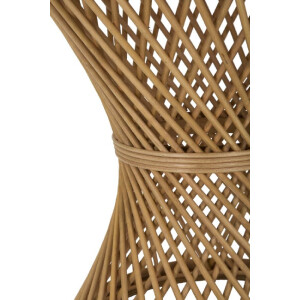 Mauro Ferretti table dappoint rotin Ø 48x56 cm nature