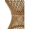 Mauro Ferretti table dappoint rotin Ø 48x56 cm nature