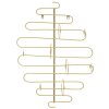 Mauro Ferretti porte-bouteilles mural Alid 53x13x72 cm or pour 4 bouteilles