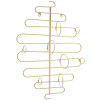 Mauro Ferretti porte-bouteilles mural Alid 53x13x72 cm or pour 4 bouteilles
