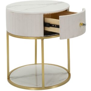 Mauro Ferretti table de nuit Montpellier Ø 42x48...