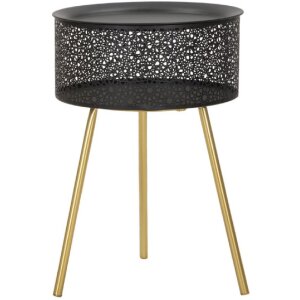 Mauro Ferretti table dappoint Blacky Ø 35x50 cm...