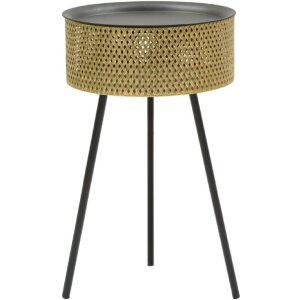 Mauro Ferretti Beistelltisch Glovy Ø 40x65 cm gold...