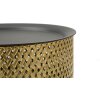 Mauro Ferretti table dappoint Glovy Ø 35x50 cm or noir