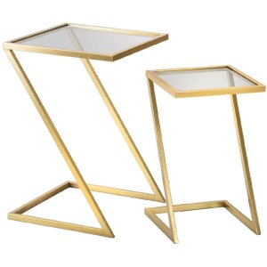 Mauro Ferretti tables dappoint Z lot de 2 40x40x60 et...