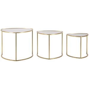 Mauro Ferretti table dappoint Triangle set de 3 Ø...