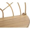Mauro Ferretti Étagère murale double 34,5x18x45,5 cm brun