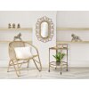 Mauro Ferretti Chariot de service Panama rond Ø 51x74 cm brun