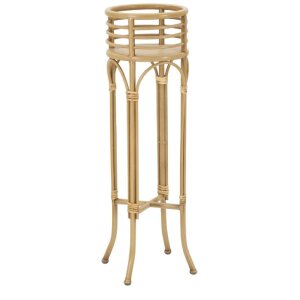 Mauro Ferretti Porte-fleurs Panama Ø 30x76 cm brun