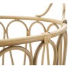 Mauro Ferretti corbeille Panama Ø 49,6x42 cm brun