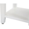 Mauro Ferretti table de nuit brillant 45x40x54 cm blanc
