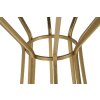 Mauro Ferretti Table dappoint Simple Nouveau Ø 50x100 or