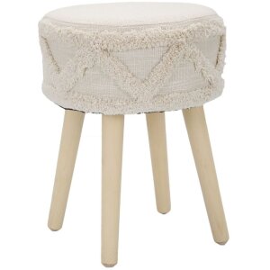 Mauro Ferretti tabouret Damaskus haut Ø 32x41 cm...