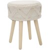 Mauro Ferretti tabouret Damaskus haut Ø 32x41 cm naturel