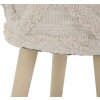 Mauro Ferretti tabouret Damaskus haut Ø 32x41 cm naturel