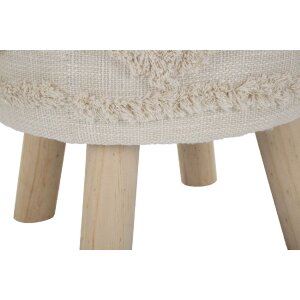 Mauro Ferretti tabouret Damaskus Ø 35x40 cm naturel