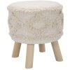 Mauro Ferretti tabouret Damaskus Ø 35x40 cm naturel