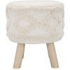 Mauro Ferretti tabouret Damaskus Ø 35x40 cm naturel